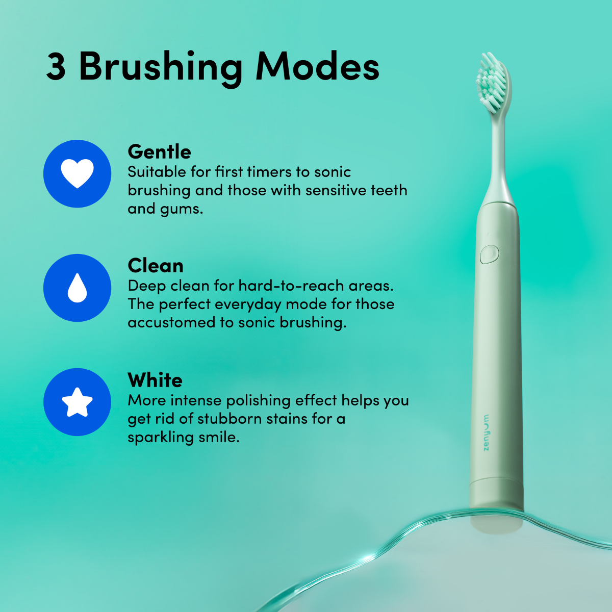 ZenyumSonic™ Spark Brush & Whiten Bundle