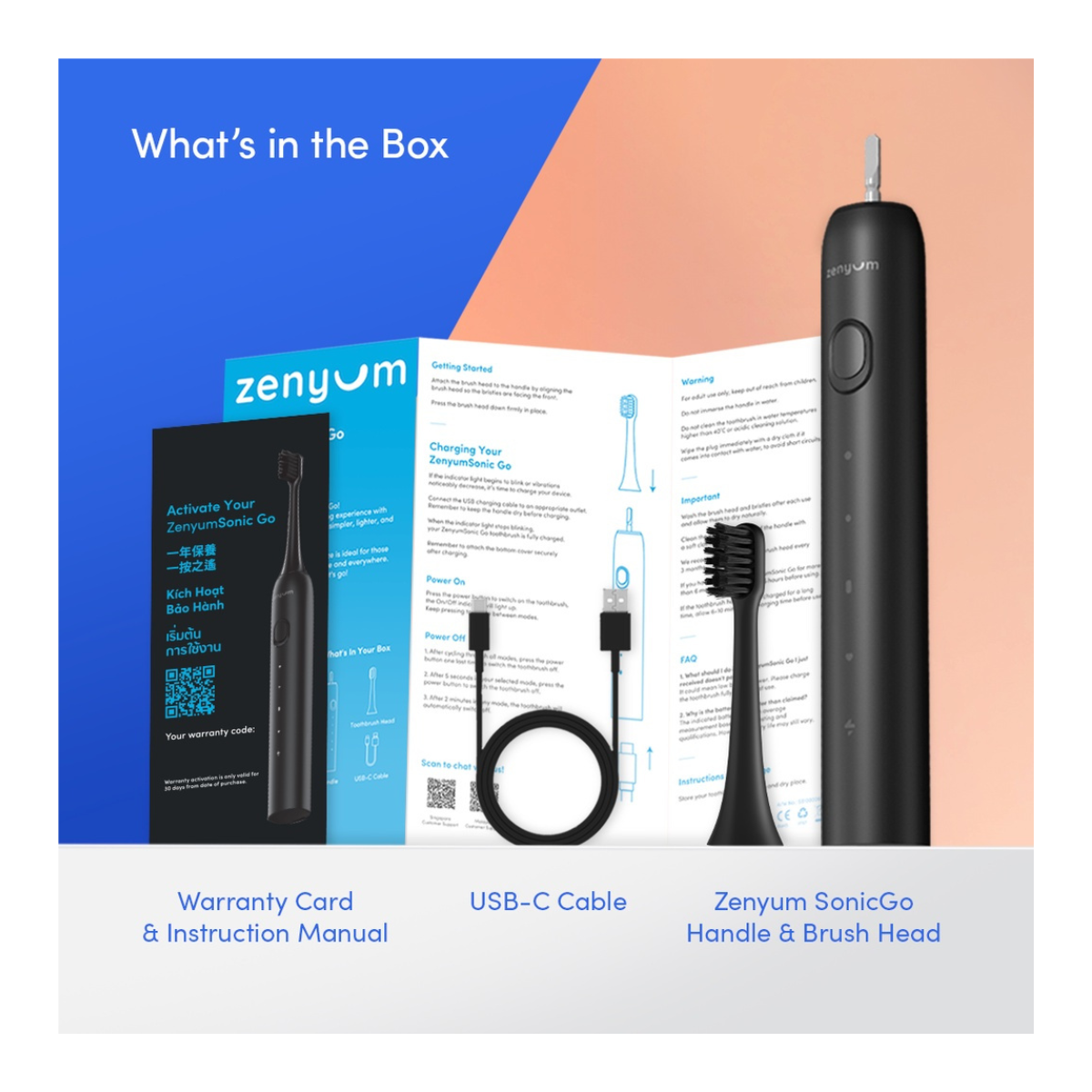 ZenyumSonic™ Go Electric Toothbrush