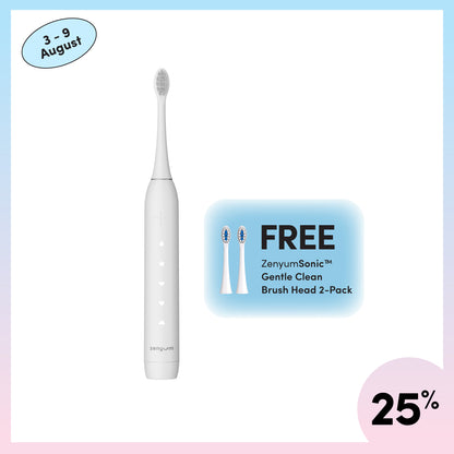 ZenyumSonic™ Electric Toothbrush 2.0 (FREE Gentle Clean Brush Head 2-Pack)