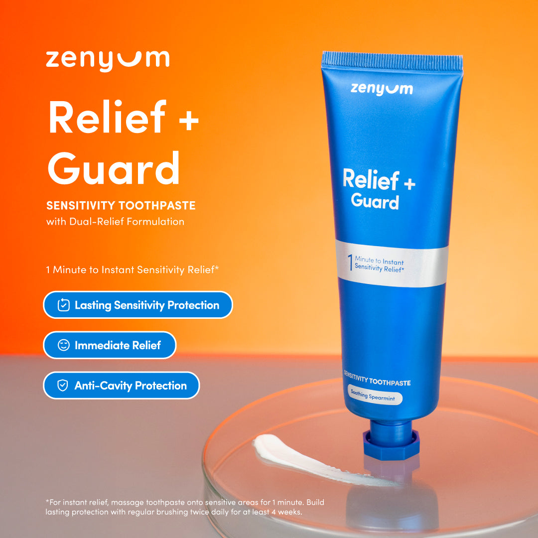 Zenyum Relief + Guard Sensitivity Toothpaste - 100g