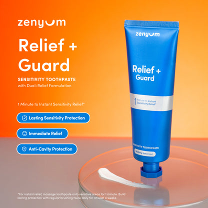 Zenyum Relief + Guard Sensitivity Toothpaste - 100g