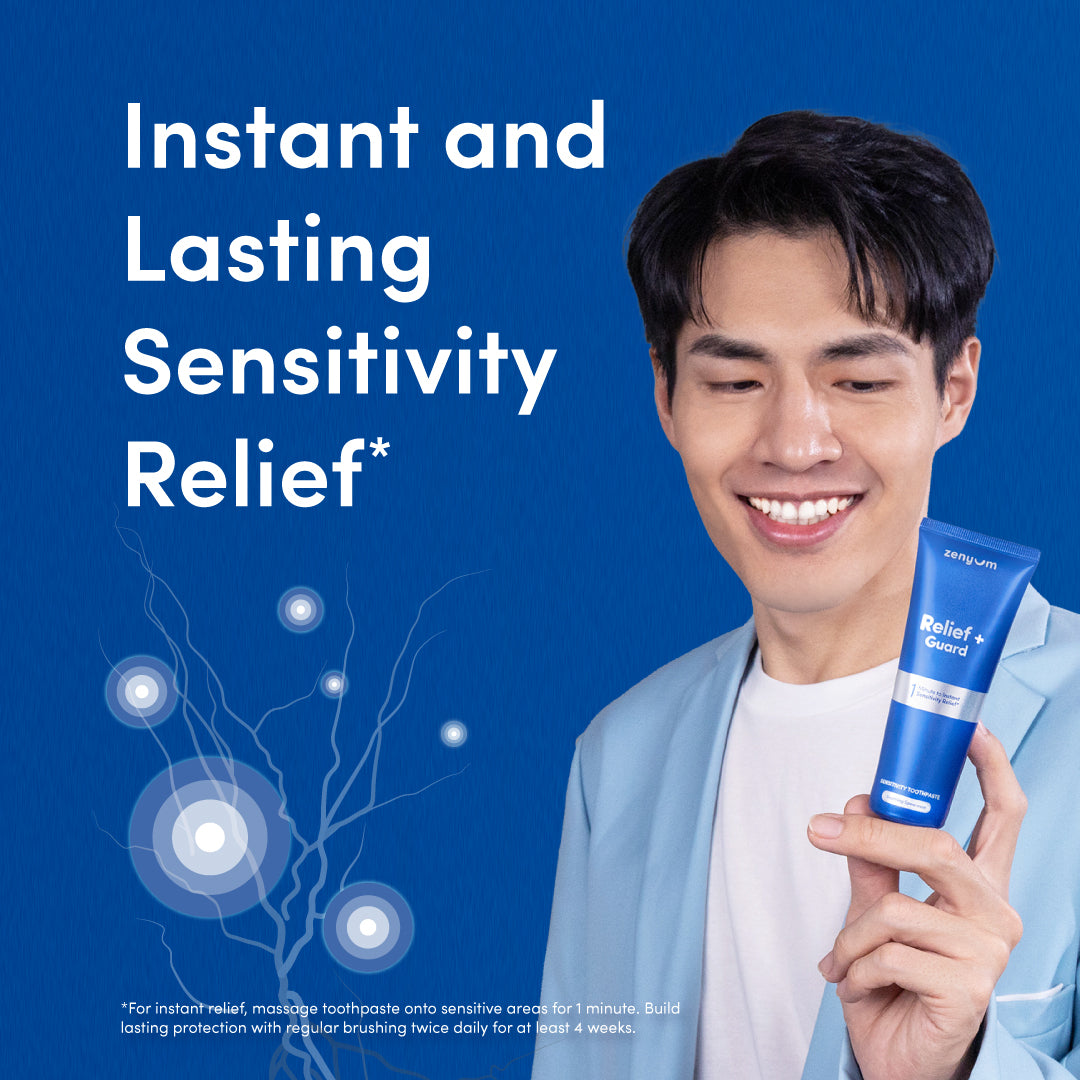 Zenyum Relief + Guard Sensitivity Toothpaste - 100g