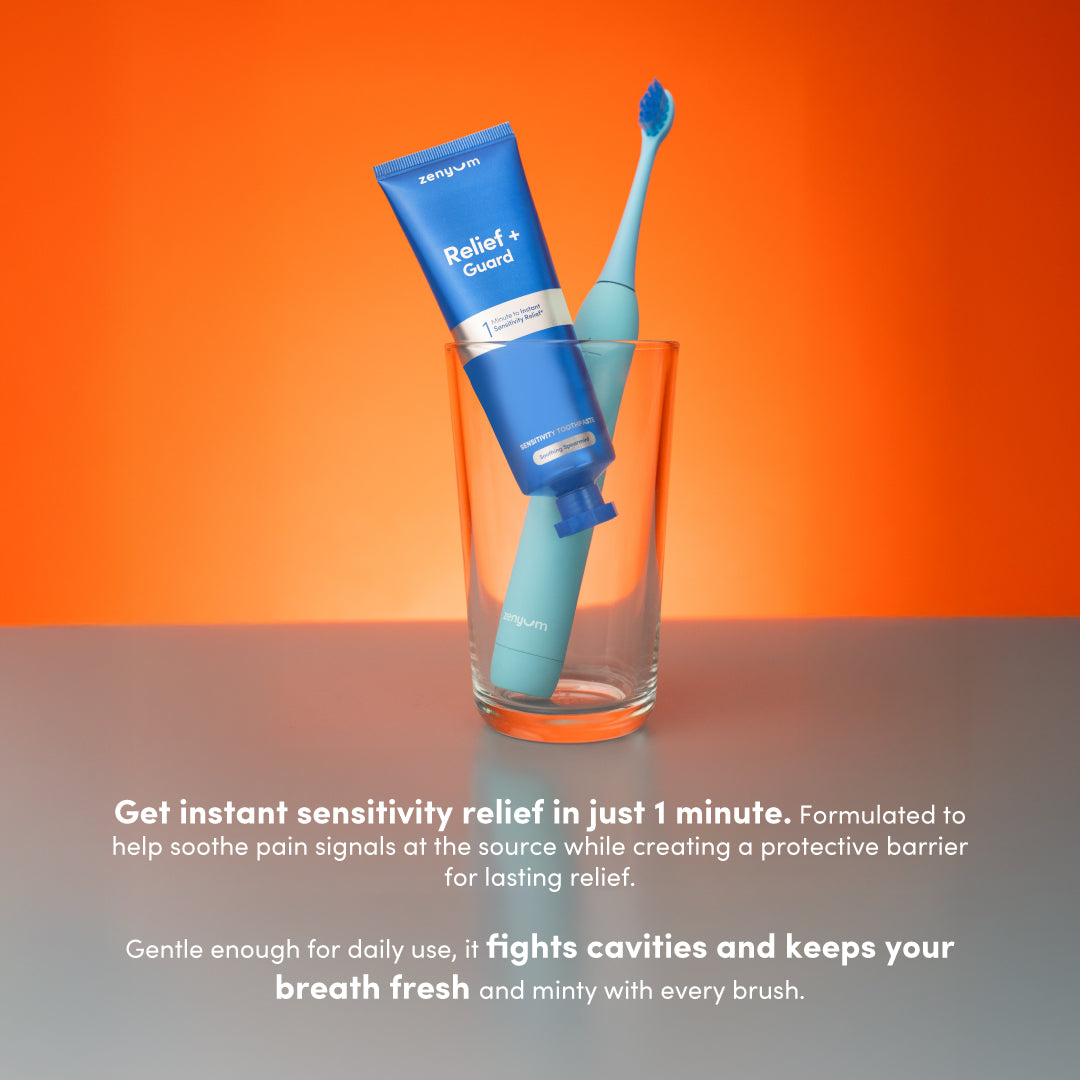 Zenyum Relief + Guard Sensitivity Toothpaste - 100g