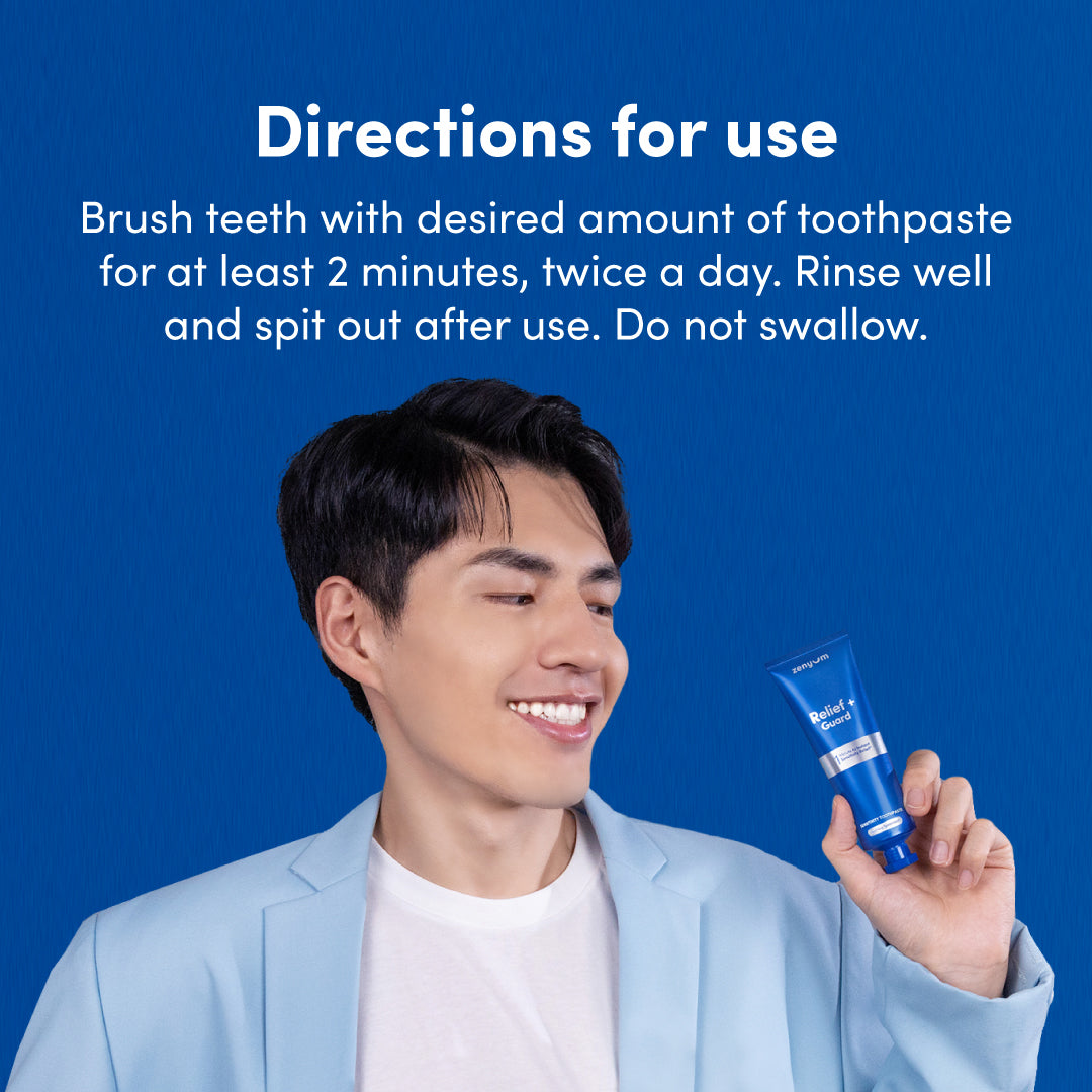 Zenyum Relief + Guard Sensitivity Toothpaste - 100g