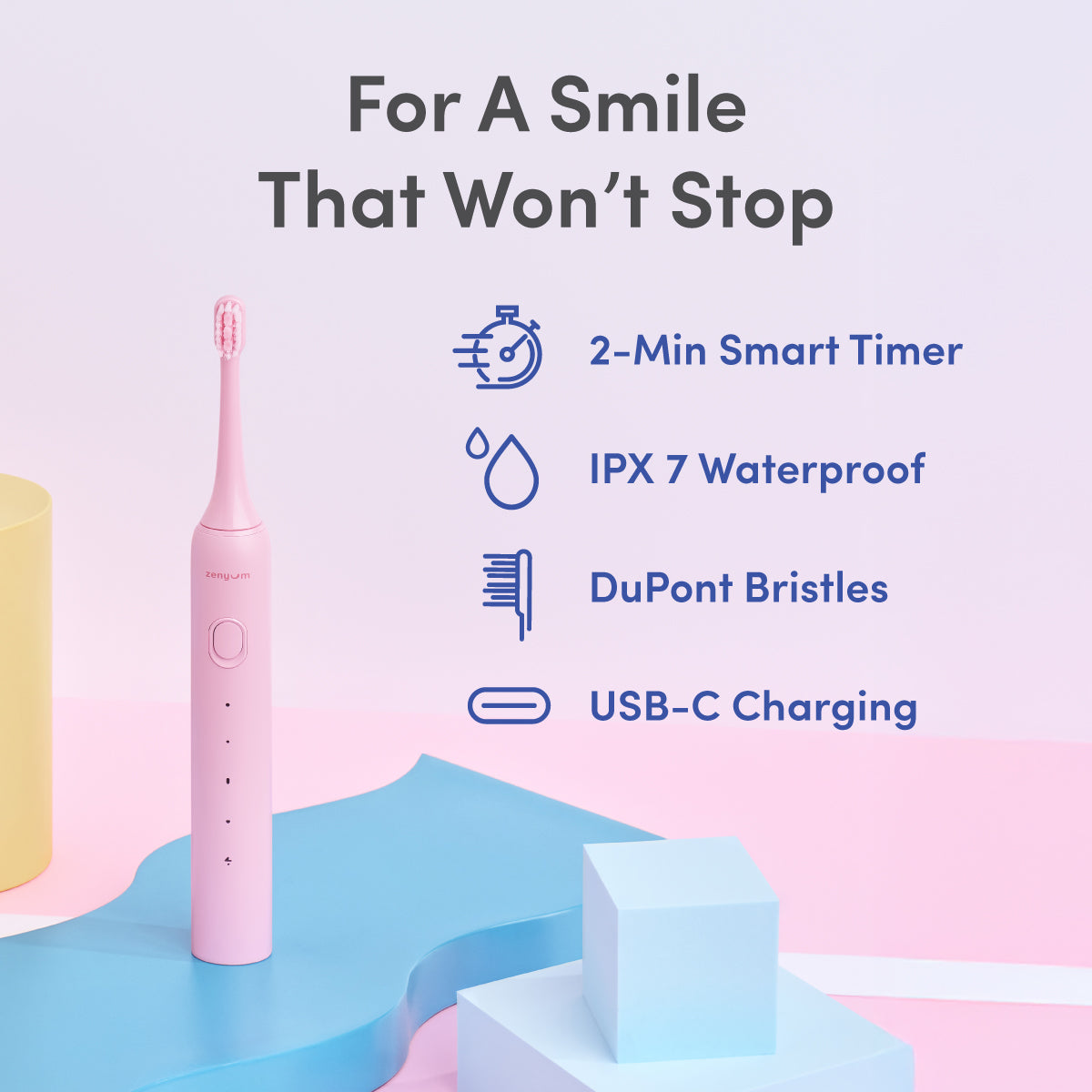 Buy ZenyumSonic™ Go Electric Toothbrush | MY Zenyum Zenyum Malaysia