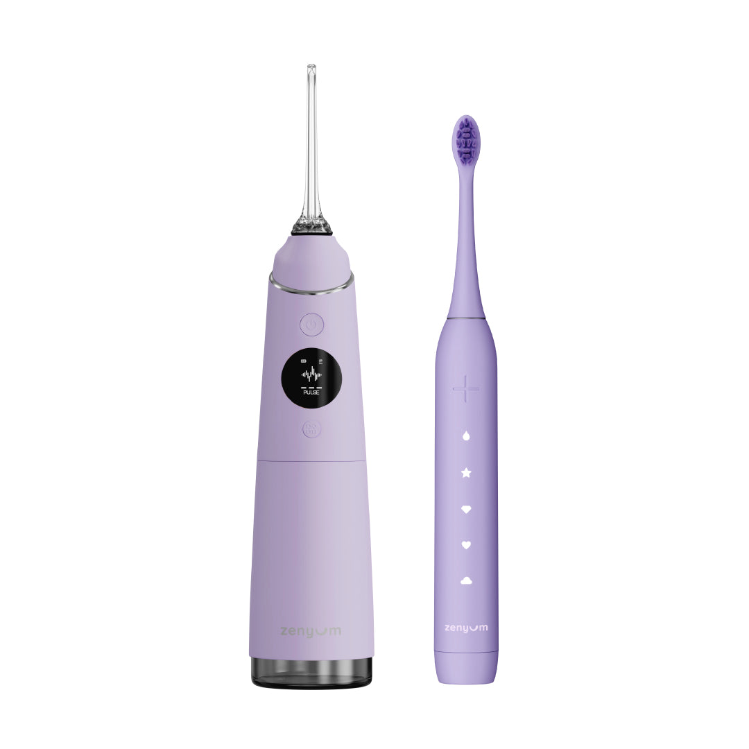 Power Clean Bundle (Waterflosser Pro + ZenyumSonic™ 2.0)
