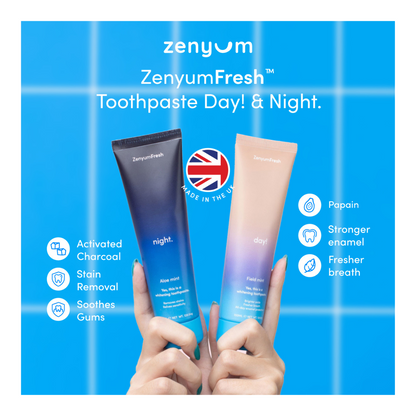 ZenyumFresh™ Toothpaste - Day! + Night. Set